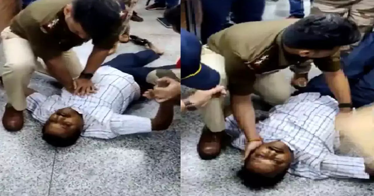 CISF Sub-Inspector saves passenger's life at Delhi airport by giving CPR